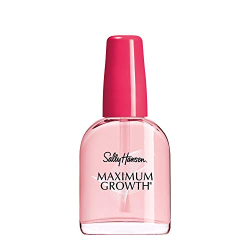 Sally Hansen Nail Treatment Maximum Growth¢ç Nail Strengthener | Base Coat & Nail Protectant | Triple Protein & Silk Formula for Strong, Healthy Nails