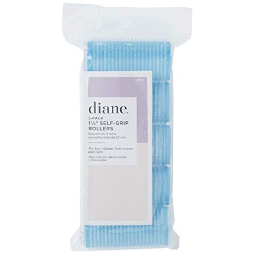 Diane D3720 Self Grip Rollers, Blue (Pack of 2)