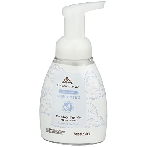 Essentials Foaming Glycerin Hand Soap, Unscented, 8-Fluid Ounce, Pack of 2