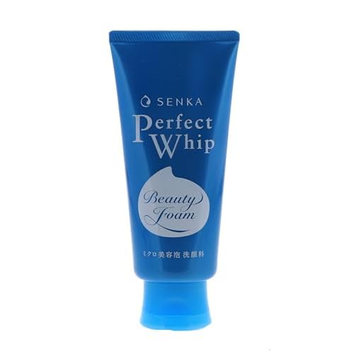 ODE Senka Perfect Whip Cleansing Foam Beauty Foam 4.23oz(120g) White Floral Scent Japanese Face Wash