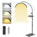 21-inch Eyelash LED Moonlight lamp, Suitable for Nail Art, SPA, Makeup, Tattoo, Skin Care, Studio and Salon Lighting. Remote Control Three-Tone Temperature, 350¡Æ Floor lamp