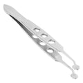 Eyelid Tweezers for Meibomian Gland Massage Stainless Steel for Women Eyelid Compressor Forceps Beauty Tool for Dry Eyes Tip