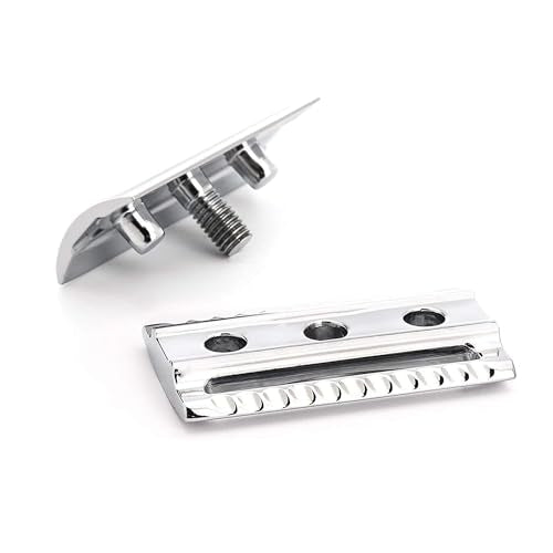 M?HLE Grande R89 Double Edge Safety Razor (Closed Comb) | Perfect for Everyday Use | Barbershop Quality Close Smooth Shave | Luxury Razor for Men