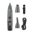 AROSKY Nose Hair Trimmer for Men Women - Painless Electric USB Rechargeable Eyebrow Trimmer Waterproof Hair Razor Nose Ear Face Body Grooming Kit Washable