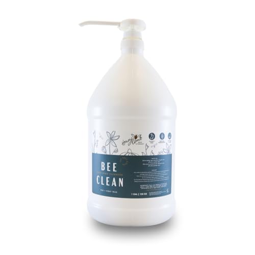 Honeycomb's Professional BeeClean Pre/Post Cleanser, Removes Oils and Make-up Before Hair Removal, Essential Pre-Treatment for Effective Waxing, Single Bottles, BeeClean 8 oz