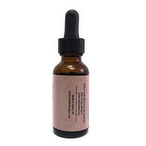 Bearded Oregon Beard Oil - Portland Scent, 1 oz - Vanilla Rose Chai - All Natural Ingredients, Softens and Strengthens Beard, Relieves Itch