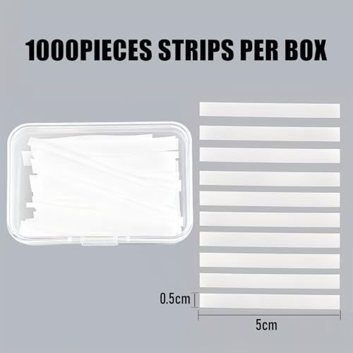 1000PCS Lash Lift Paper Strips,Reusable Lash Lift Tools,Eyelash Lifting Lashes Lift Ribbon,Preventing EyeLashes from Popping Out.