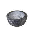 Marble Shaving Bowl£¬Handcrafted Black Marble Later£¬Shaving Soap & Cream Bowl for Men£¬Lather Mug with Interior Grooves Builds a Rich.