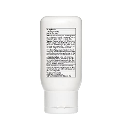 CONTROL CORRECTIVE Gly Lotion 10%, 2.5 Oz - An Exfoliating Facial Moisturizer To Help Reduce Rough Dry Spots, Smooth Wrinkles And Improve Skin Texture, Super Smoothing, Gentle Exfoliation, Softens