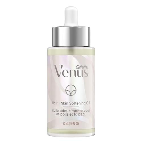 Gillette Venus for-Pubic-Hair and Skin, Softening Oil, 1 oz