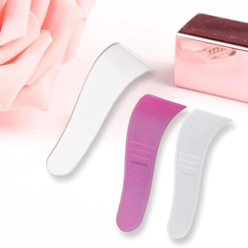 6Pcs Portable Hair Wax Removal Spatulas, Random Colors, Non-Stick Wax Applicator, Reusable Scraper, Hard Wax Sticks