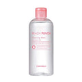TONYMOLY Peach Punch Cleansing Water ? Gentle Korean Makeup Remover & Facial Cleanser, Hydrating & Soothing Toner for Sensitive Skin, 12 oz
