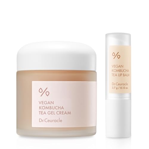 Dr.Ceuracle | Vegan Kombucha Tea Gel Cream + Lip Balm