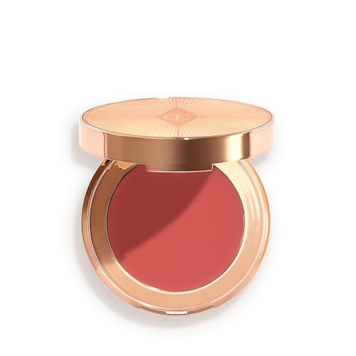 Charlotte Tilbury Beautiful Skin Blush for Cheeks & Lips - Multi-Use Cream Makeup for a Dewy, Sun-Kissed Glow - Infused with Moisturizing Vitamin E