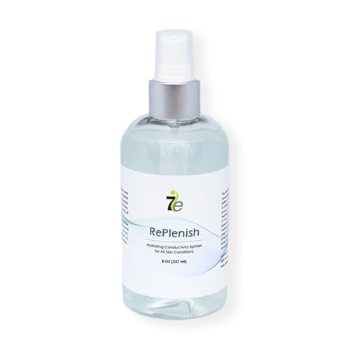 7E Wellness MyoLift RePlenish Spritzer ? Hydrating Mist for Microcurrent Therapy ? Reactivates Conductive Gel, Enhances Conductivity, Soothes & Moisturizes Skin (8oz / 236ml)
