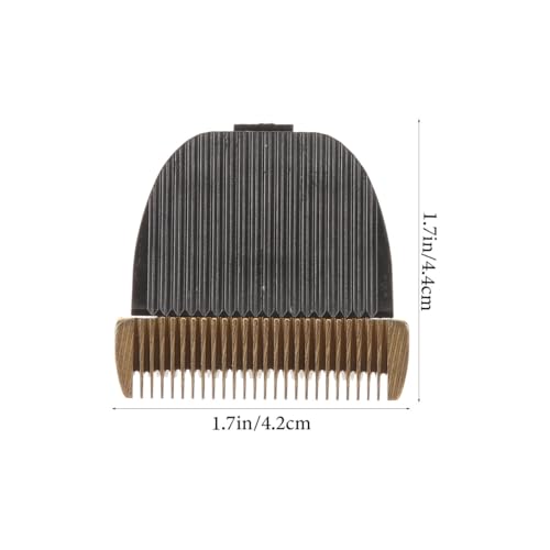 Replacement Shaver Knife Head Detachable Clipper Attachment for Hair & Beard Trimmer 1.73X1.65X0.59In Compact Design for Pet Grooming and Personal Care