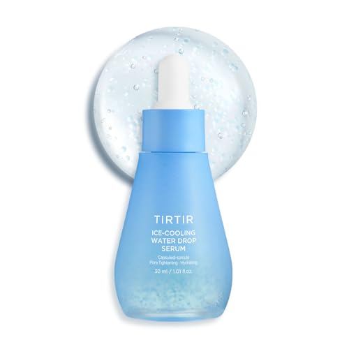 TIRTIR Ice-Cooling Water Drop Serum | -4.39¡ÆC Cooling Korean Serum for Face Instant Hydration Soothing Care (1.01 Fl Oz)
