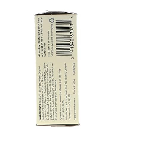 Yardley London Sensitive Skin Shea Buttermilk Bar Soap, 4.0 oz (Pack of 2)