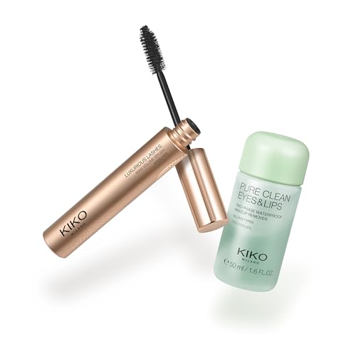 KIKO Milano Essential Eye Set | Make-Up Set: 1 Mascara And 1 Mini Make-Up Remover