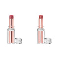 L'Oreal Paris Glow Paradise Hydrating Balm-in-Lipstick Bundle with Pomegranate Extract, Blush Fantasy 0.1 Oz and Nude Heaven 0.1 Oz