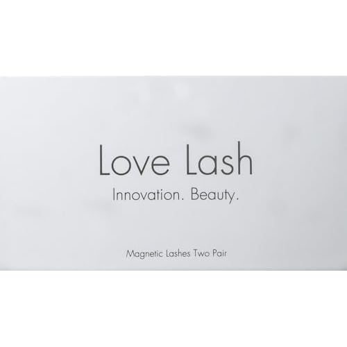 Love Lash Magnetic Eyelashes, False Lashes 2 Pair, Black