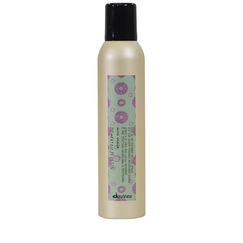 Davines This Is An Invisible No Gas Spray, Medium Hold Natural Finish - Non-Aerosol Spray for Brushable Hold - Fast Drying & Humidity Resistant, 8.45 Fl Oz