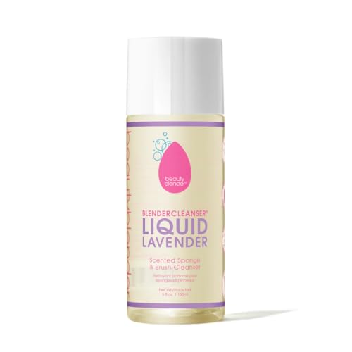 beautyblender¢ç | Blendercleanser¢ç Tool Wash | Lavender Purifying Liquid Soap | Hand, Sponge, Brush, Makeup Tool Cleanser | Lavender-Scented, Vegan, Paraben-Free, Sulfate-Free, 5 oz