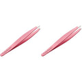 Sally Hansen Raise Some Brows-Slant Tip Tweezer with Platform, Eyebrow Tweezers,Tweezers, Pointed Tweezers, Grasp Hairs Firmly and Securely (Pack of 2)