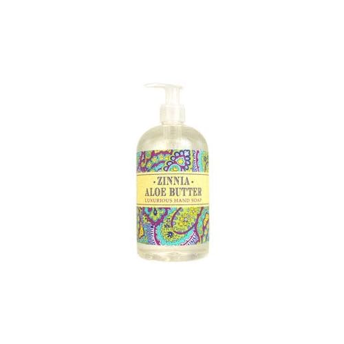Greenwich Bay Trading Company Botanical Collection: Zinnia Aloe Butter 16oz Hand Soap