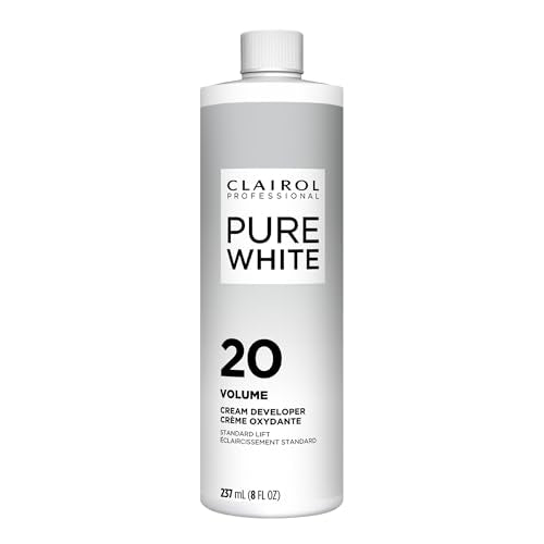 Clairol Professional Pure White 20 Volume Hair Developers for Lightening & Gray Coverage