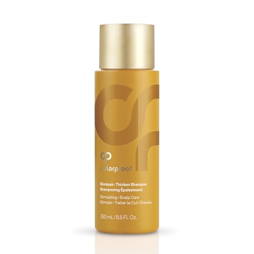 Colorproof Biorepair Thicken Shampoo for Thinning Color-Treated Hair, Nourishes & Stimulates Hair & Scalp, Thicker, Fuller Looking Hair, Sulfate-Free, Vegan