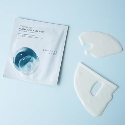 ANOTHERFACE PEPTATHENOL¢â Hydrogel Mask | Overnight lifting Mask Pack Korean skin care Pore Minimizing Firming Non-irritation Vegan Korean Skin Care 4Sheets