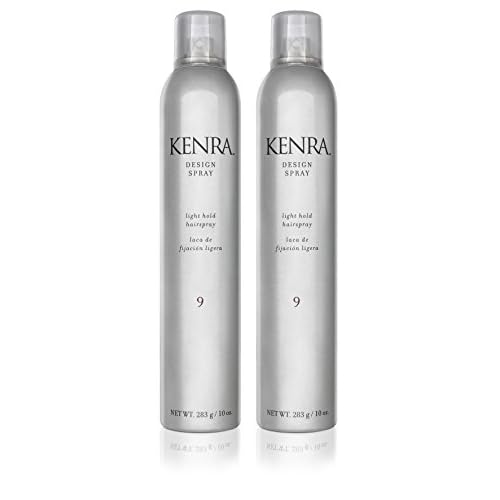 Kenra Design Spray 9 | Light Hold Hairspray | Tames Frizz & Flyaways | Lightweight, Brushable Formula | All Hair Types