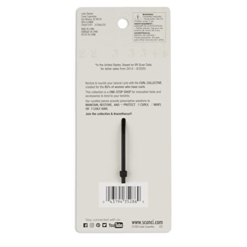 Scunci, Curl Collective Curly Jaw Clip, 1 Count