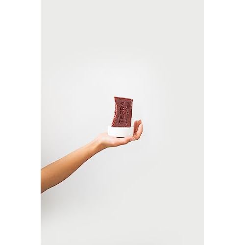 Terra Beauty Naked Rose Solid Facial Cleansing Bar with Brazilian Rose Clay and Rosehip Powder