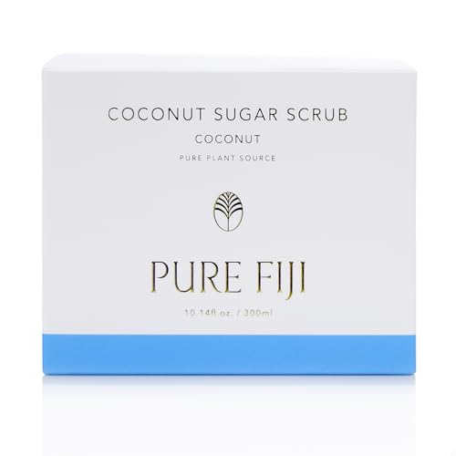 Pure Fiji Coconut Sugar Body Scrub, Coconut (10.14oz/300ml)