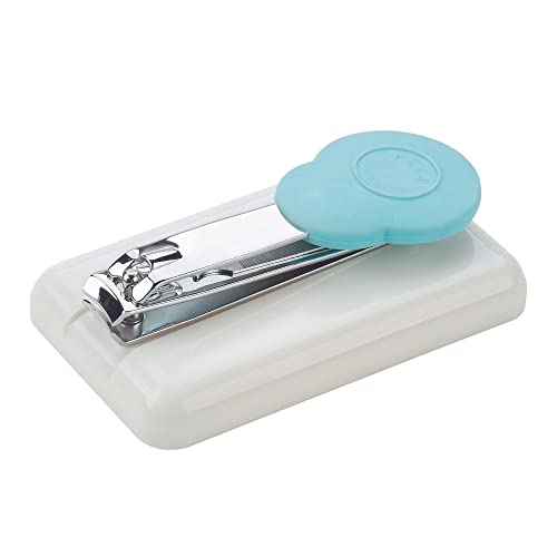 Peta Table Nail Clipper PNC-3 - Mounted and Non-Slip - Plastic Base with Rubber Feet - for Anyone with Poor Hand Control, Weak Hand Strength and Tremors
