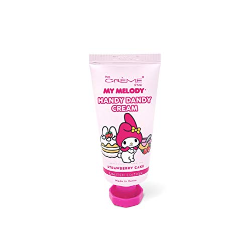 The Cr?me Shop Korean Cute Scented Pocket Portable Soothing Advanced Must-Have on-the-go x Sanrio Hello Kitty Handy Dandy Cream (Strawberry Cake)
