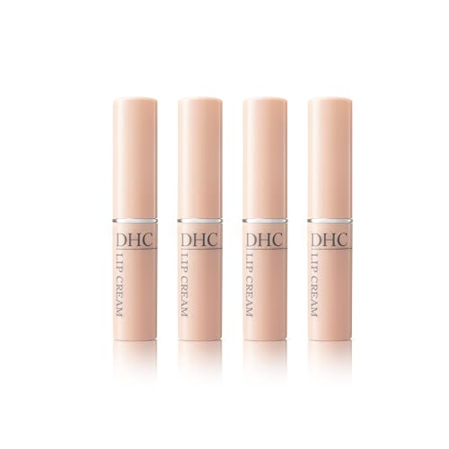 DHC Lip Cream 4 pack, Ultra-Moisturizing Lip Balm, (0.05 oz. Net wt. x 4) (4 pack, 4, Count)