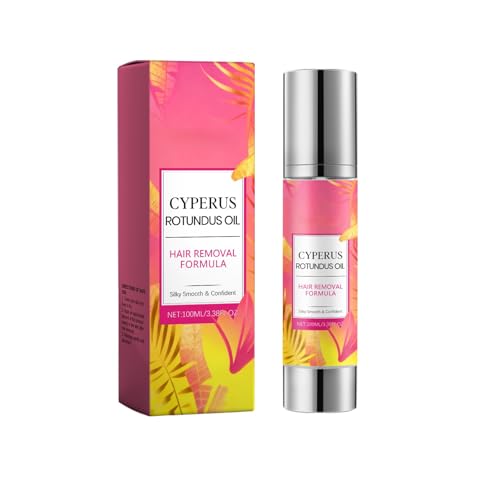 Cyprus Rotundus Oil for Hair Removal - 100ml Natural Cypress Rotundus Oil, Reducing Body Hair Growth, Suitable for All Skin Types