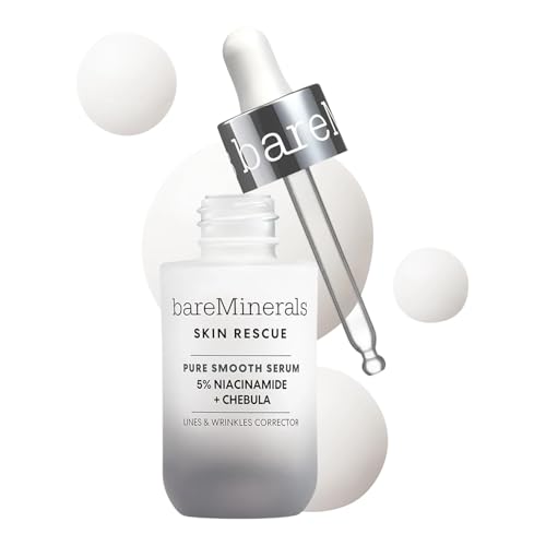 bareMinerals Skin Rescue Face Serum, Improve Skin Condition in 1 Week, Tested on Sensitive Skin, Vegan, 1 Fl Oz