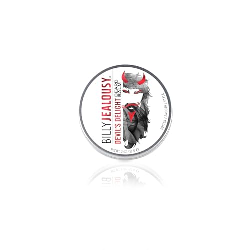 Billy Jealousy Beard Care Bundle: Devil's Delight Beard Balm (2 oz) + Hydrating Beard Oil (2 oz), Moisturizing & Strengthening, Softens Hair, Reduces Itch & Flakes