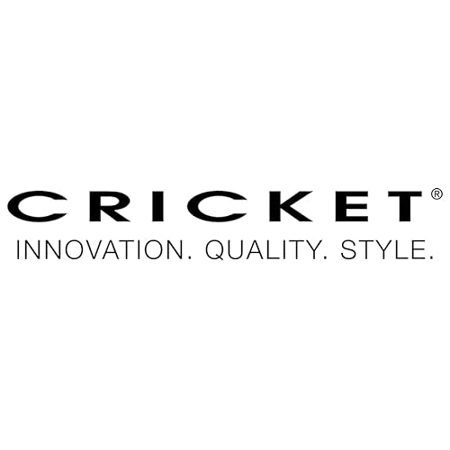 Cricket Fix Your Ponytail Tin with 50 Black Non-Metal, No-Ouch Hair Ties, Reusable Retro Metal Storage Tin, Compact Size for Travel and On-the-Go, Ideal for Home, Salon, and Barbershops