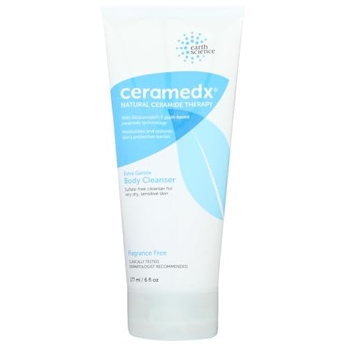 Ceramedx - Extra Gentle Body Cleanser | Natural Ceramide Cleanser for Dry, Sensitive Skin | Cruelty Free, Vegan & Fragrance Free | 6 fl oz