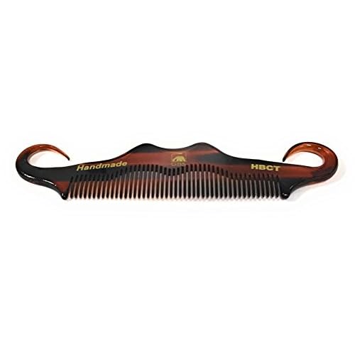 G.B.S Handmade Cellulose Acetate Grooming Men¡¯s Mustache Comb