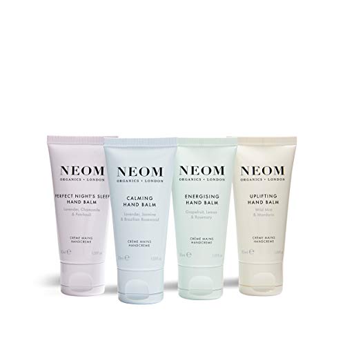 Neom- Moments of Wellbeing in the Palm Of Your Hand Gift Set | 4x30ml Luxury Hand Creams | Mother's Day | Gift | Essential Oil¡¦