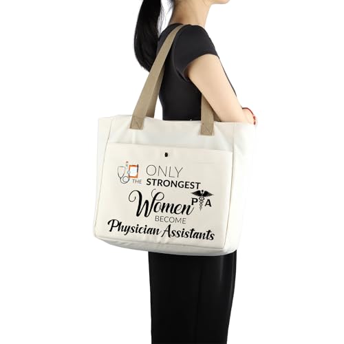 MBMSO Physician Assistant Tote Bag PA Medical Gifts PA Graduation Gifts Only the Strongest Women Become Physician Assistants