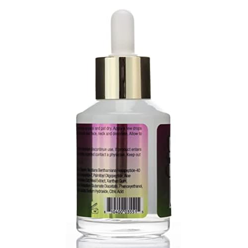 Collagen & Peptides Plumping Skin Care Facial Serum. Anti Aging Neck & Face Skincare Serum Helps Reduce Appearance Of Crepey Skin, Aging Complexions, Sagging Skin, & Wrinkles, Large 2 Fl Oz