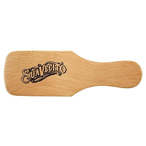 Suavecito Barber Brush Wood Handle Hair Cutting Cleaning Fade Barbershop