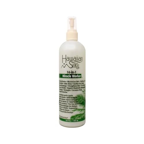 Hawaiian Silky 14-in-1 Miracle Worker Hair Care Set, Shampoo, Conditioner and Activator Spray, 16 Fl Oz Each